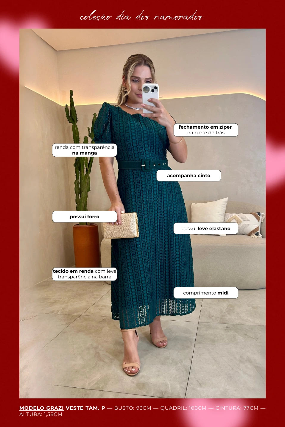 Vestido Rendado Preciosa