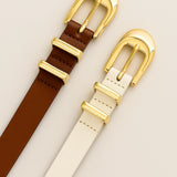 Cinto Deluxe Fivela Dourada