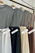 Vestido Listrado Marina