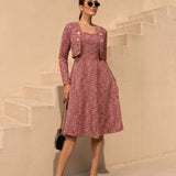 Vestido Tweed Marcia