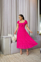 Vestido Renda Tulipa