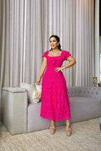 Vestido Renda Tulipa