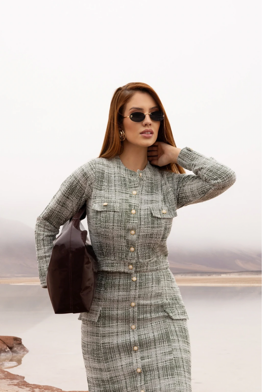 Conjunto Tweed Oasis