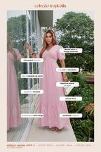 Vestido Bordado Fiorella