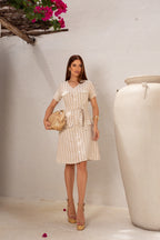 Vestido Listrado Nayara