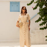 Vestido Botões Jasmim