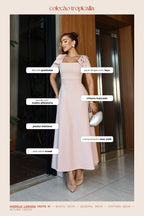 Vestido Laço Bell Rosé