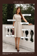 Vestido Linho Sarita