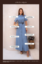 Vestido Chemise Kesia