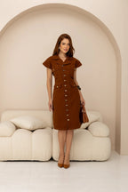 Vestido Sarja Alaine