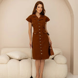 Vestido Sarja Alaine