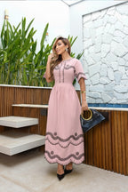 Vestido Bordado Capri