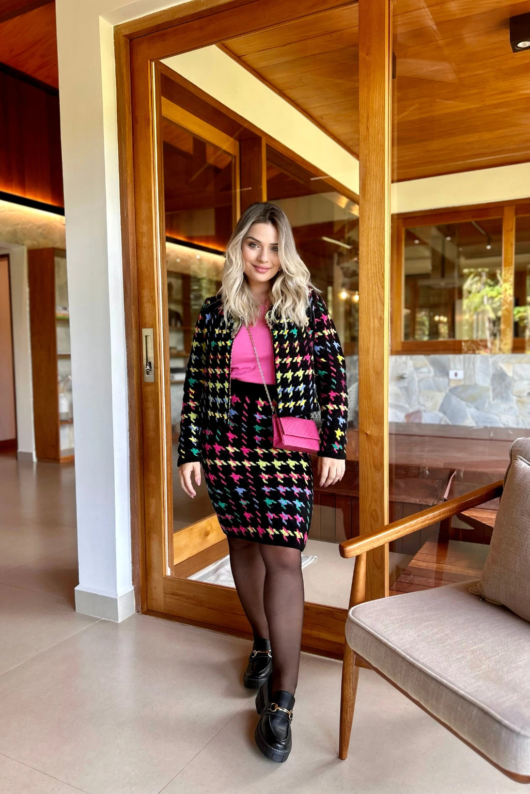 Conjunto Tweed Barbie