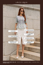 Saia Joana Off White