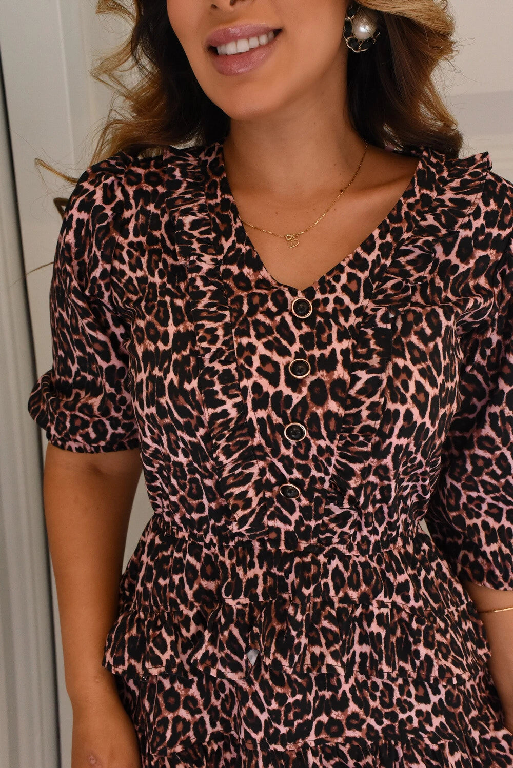 Vestido Cléo Animal Print