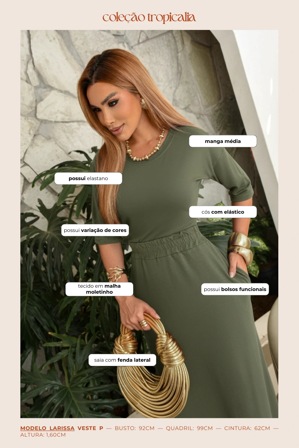 Conjunto Malha Tifany