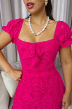 Vestido Renda Tulipa