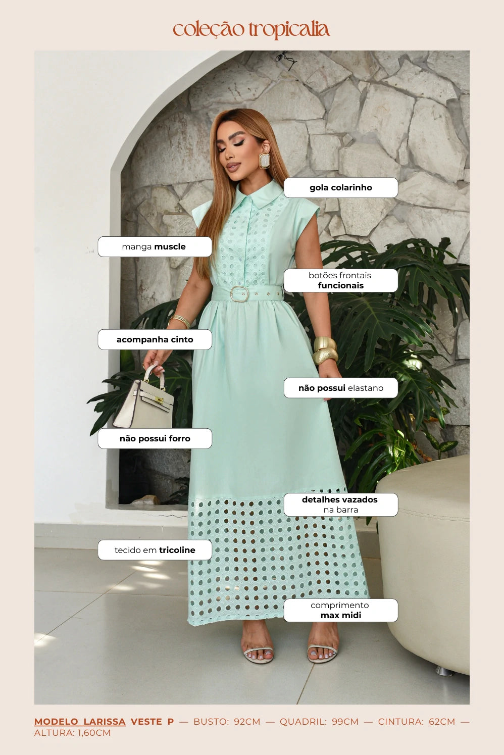 Vestido Midi Lavinia