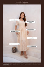 Vestido Evasê Donzela