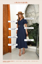 Vestido Babados Larissa