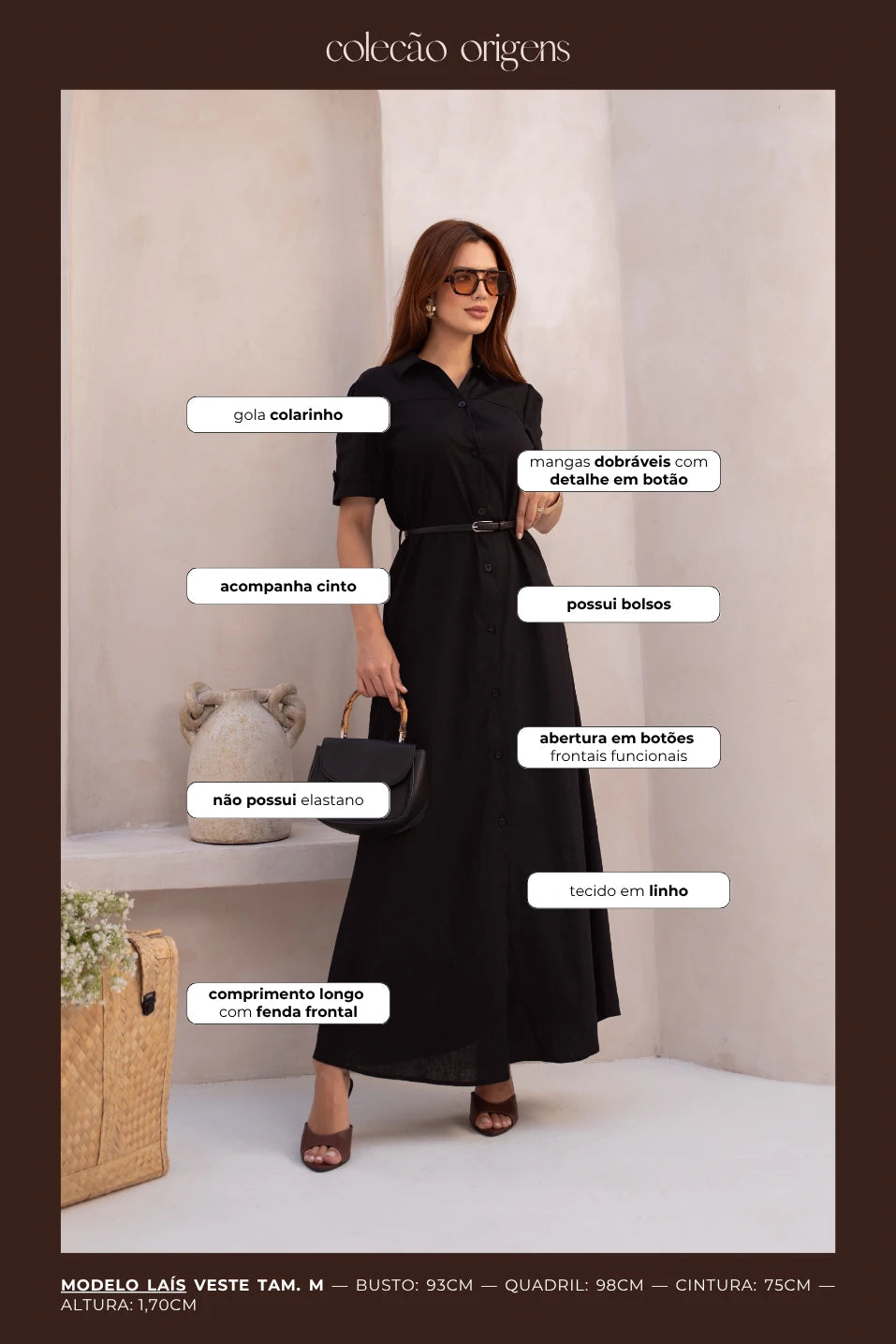 Vestido Chemise Kesia