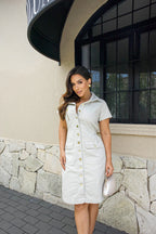 Vestido Sarja Poliana