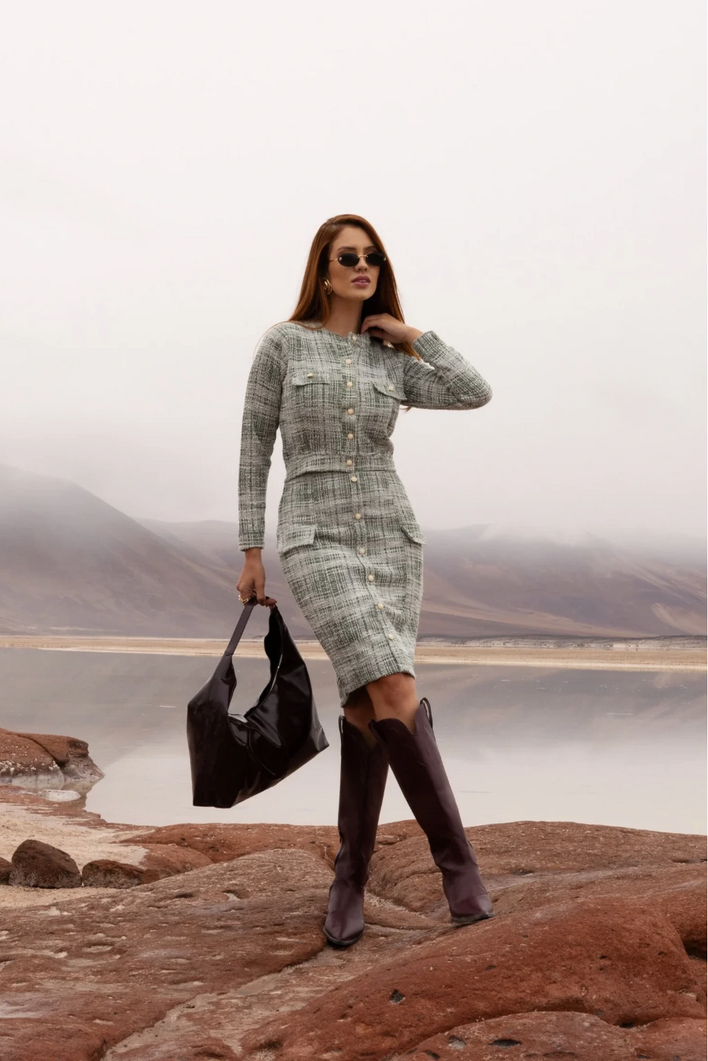 Conjunto Tweed Oasis