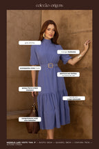 Vestido Midi Valencia