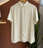 Camisa Linho Areia Clara