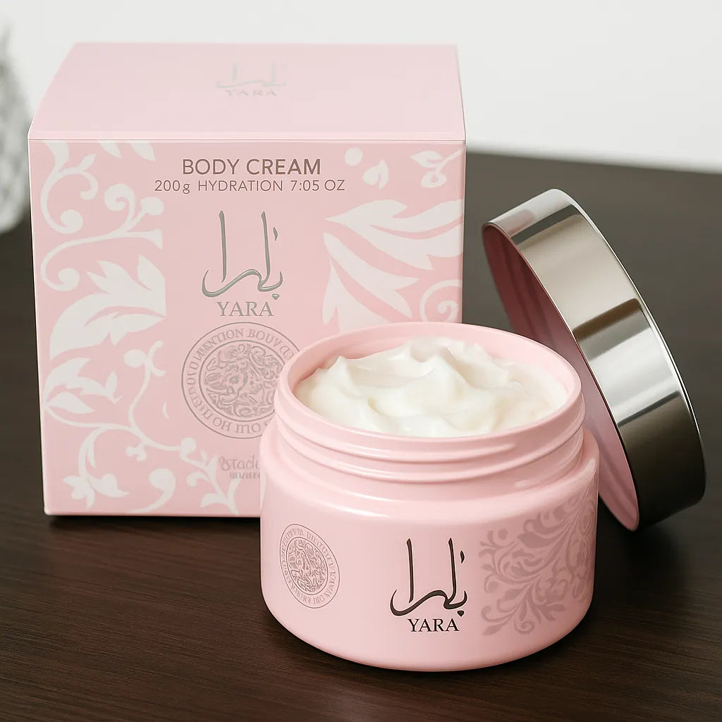 Kit Perfume Yara Lattafa Com Creme Hidratante Yara Isabelle