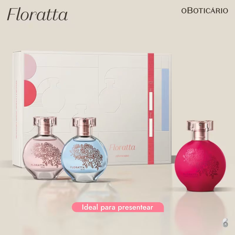 Conjunto Feminino Floratta o Boticário (3 Produtos)