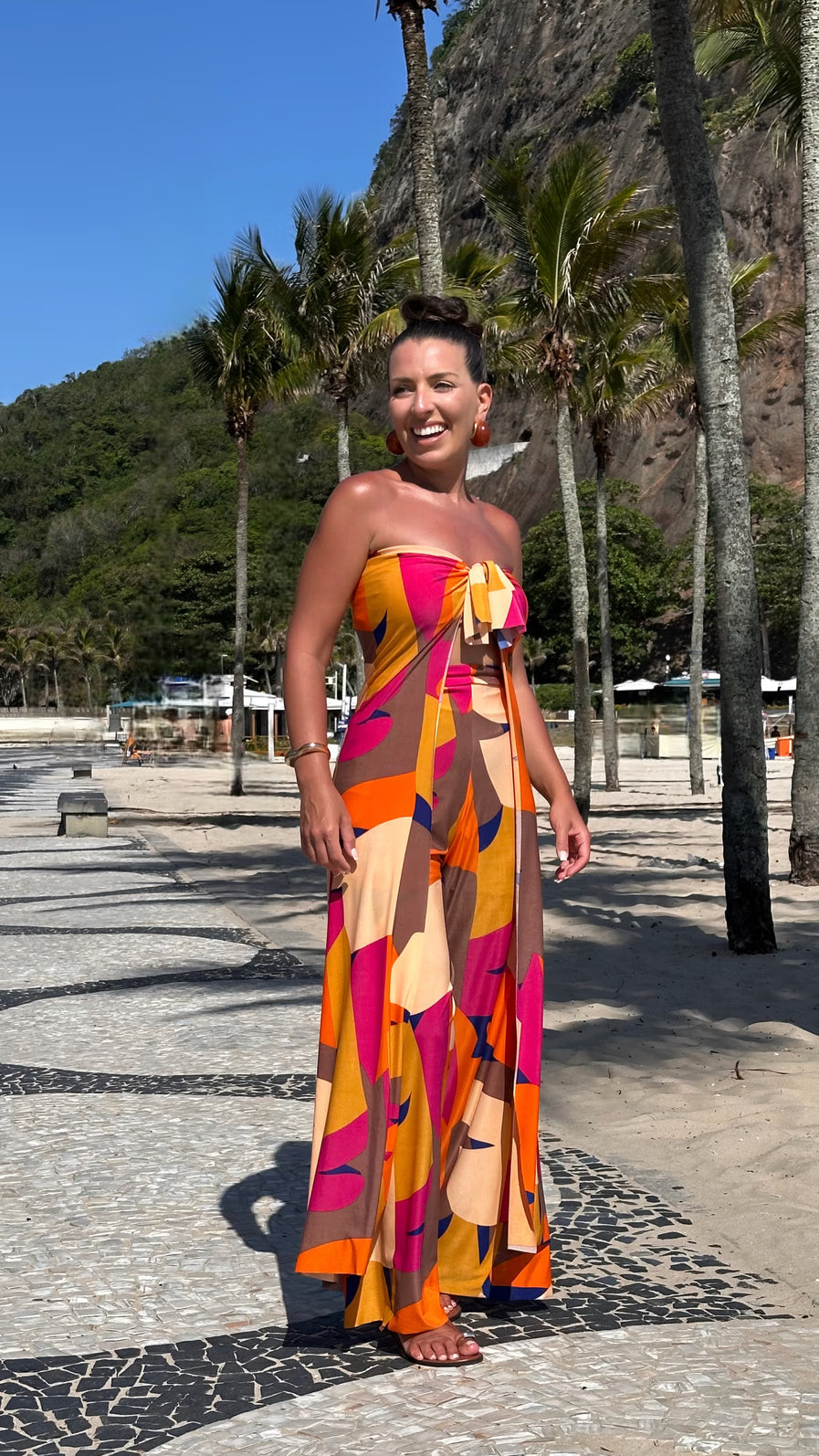 Conjunto Top & Calça/Macacão - Tropicalia