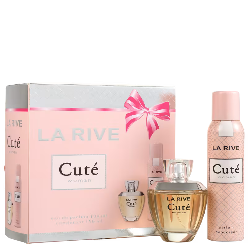 Conjunto Cuté La Rive Feminino - Eau de Toilette 100ml + Desodorante 150ml
