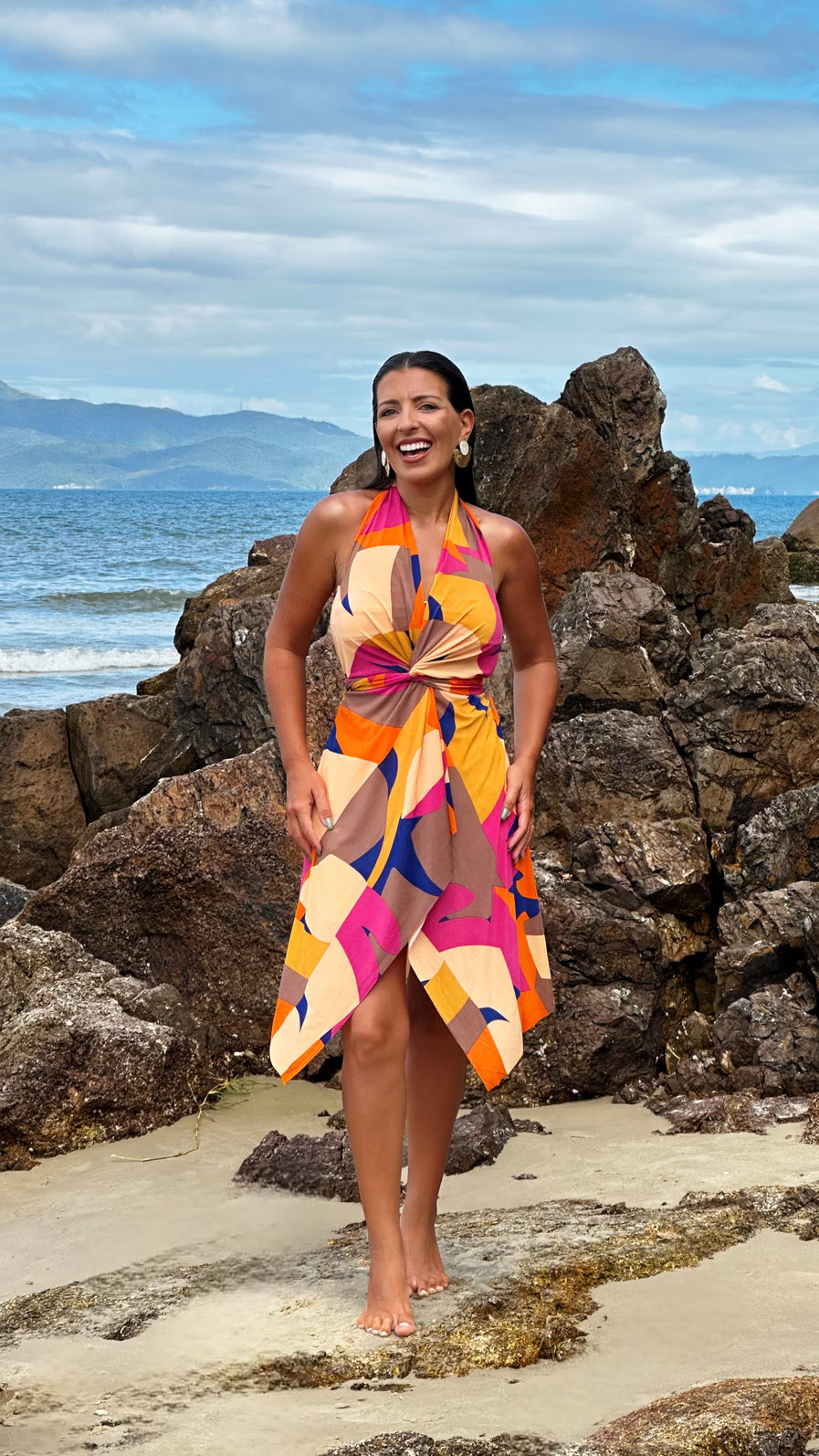 Conjunto Top & Saída Alaya - Tropicalia