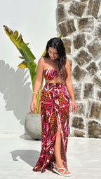 Conjunto Saída Alaya longa - Meu jardim