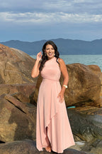 Conjunto Top & Saída Alaya longa - Peróla