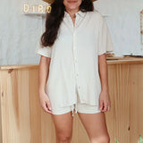 Camisa Linho Areia Clara